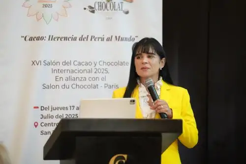 Ministra de Comercio Exterior y Turismo, Desilú León. ANDINA/Difusión