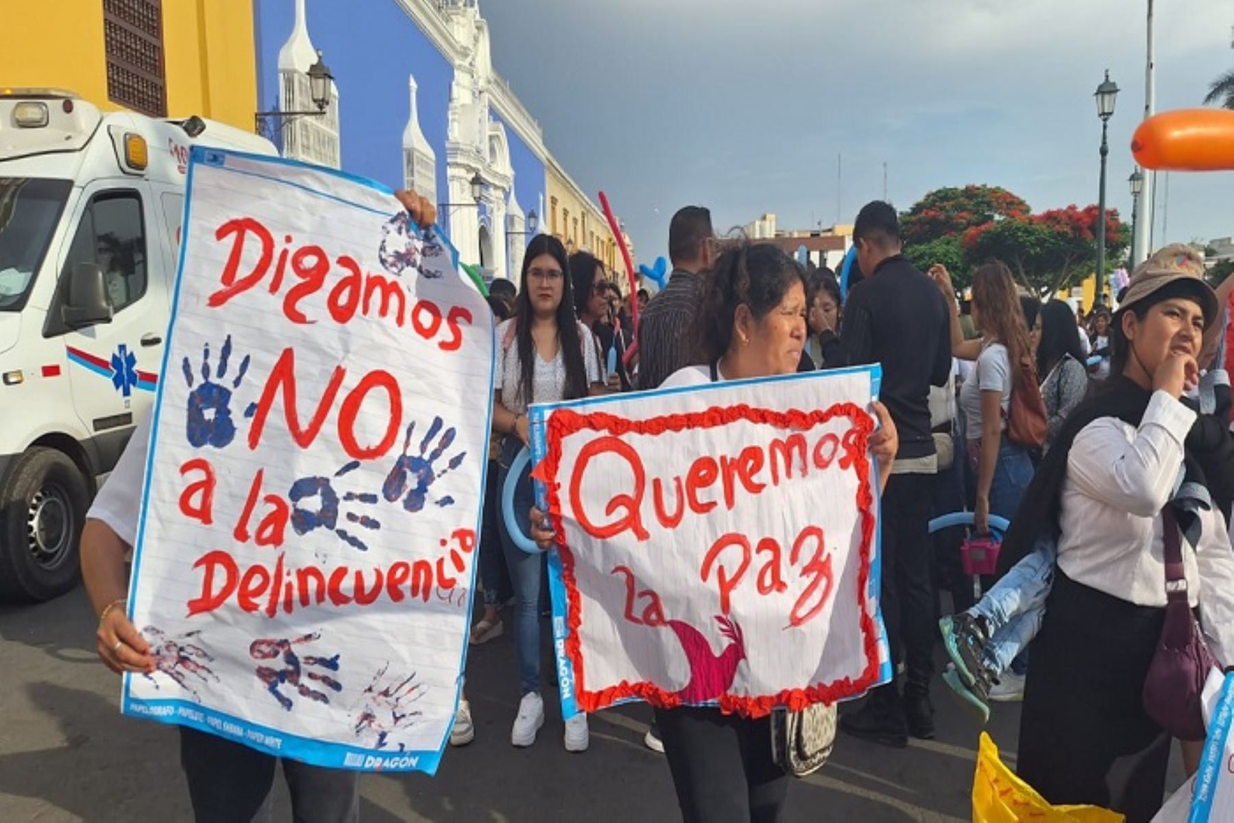 Trujillo pidió un alto a la violencia que sacude a esta ciudad y a región La  Libertad