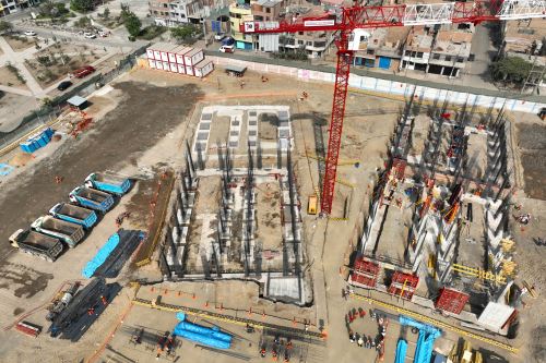 San Juan de Lurigancho: construcción simultánea de 14 Escuelas Bicentenario en marcha