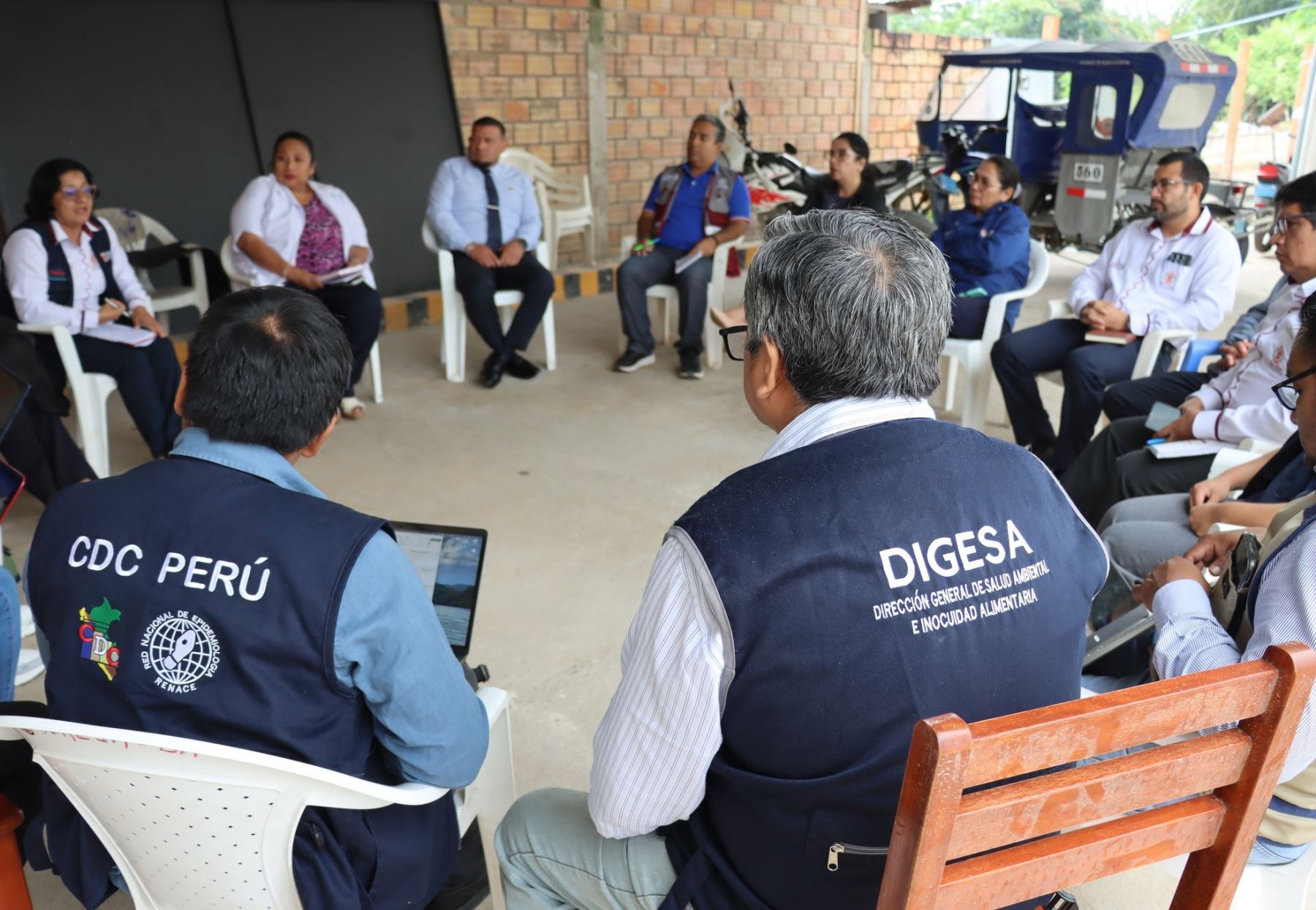 Un equipo de especialistas del Minsa se encuentra en San Martín donde brinda asistencia técnica ante el incremento de casos de dengue en dicha región. ANDINA/Difusión