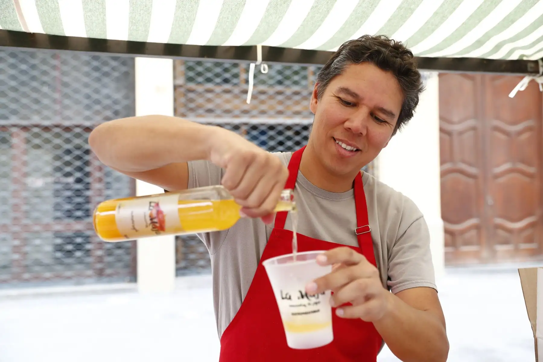 La Municipalidad de Lima anunció las diversas actividades que tendrán lugar en el Festival del Pisco Sour y el Chilcano, evento que se realizará el sábado 1 de febrero en la Plaza de Armas de Lima y que contará con la participación de productores pisqueros y emprendedores gastronómicos. Foto: ANDINA/Daniel Bracamonte