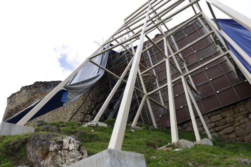 El ministro de Cultura llega al Complejo Arqueológico Monumental Kuélap para verificar el avance de los trabajos  de restauración