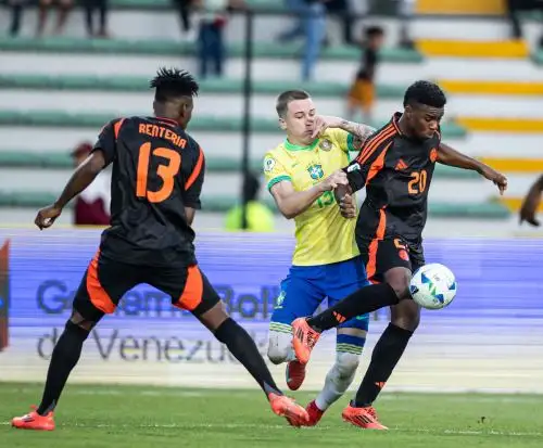 Colombia venció 1-0 a Brasil y es el favorito para ganar uno cupo al Mundial Sub-20