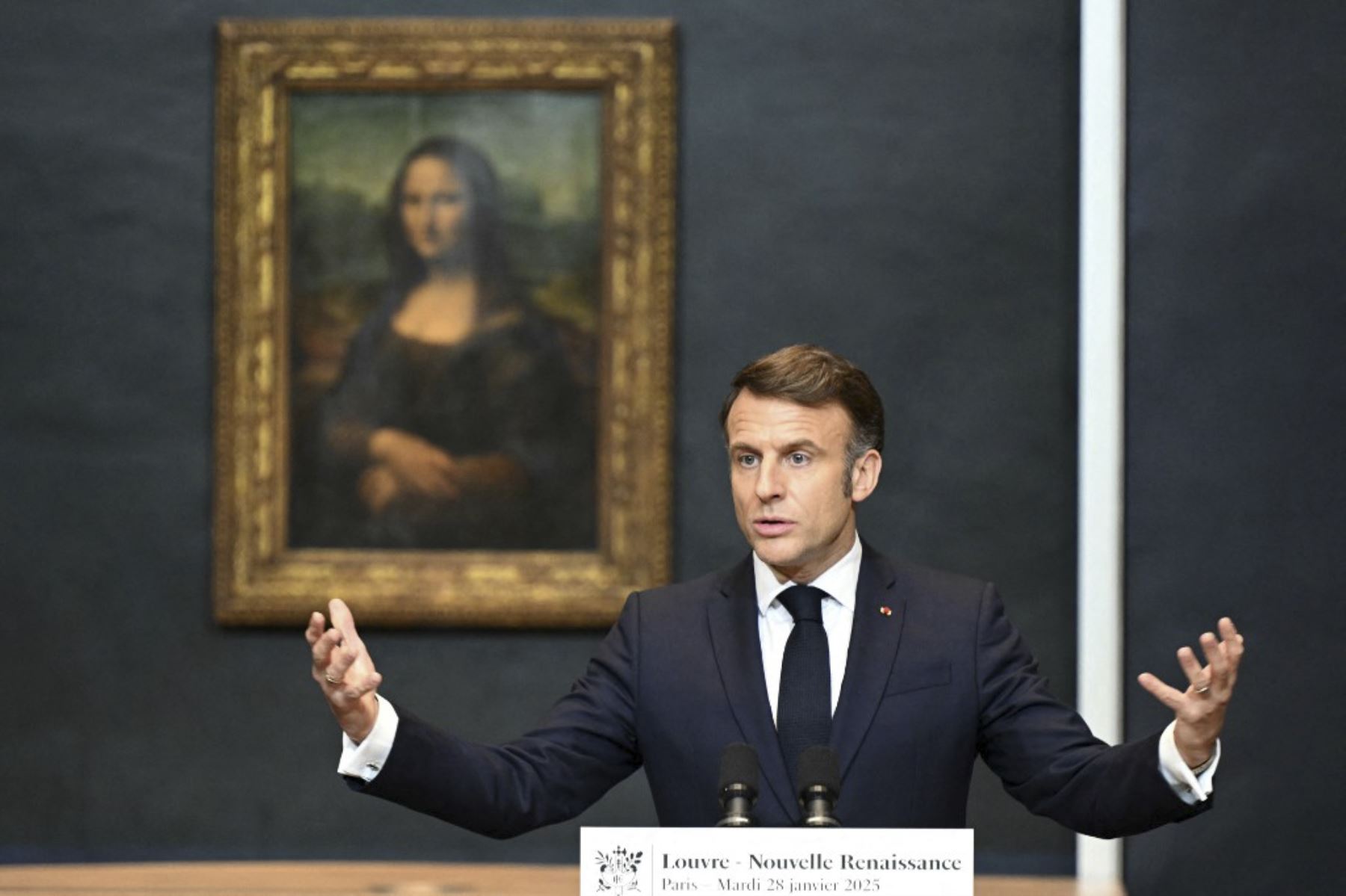 Presidente de Francia, Emmanuel Macron Foto: AFP/Archivo
