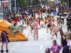 Áncash se prepara para celebrar desde el 15 de febrero el Carnaval Huaracino 2025, una de las festividades más importantes de la región que se festeja en el primer trimestre del año. ANDINA/Difusión