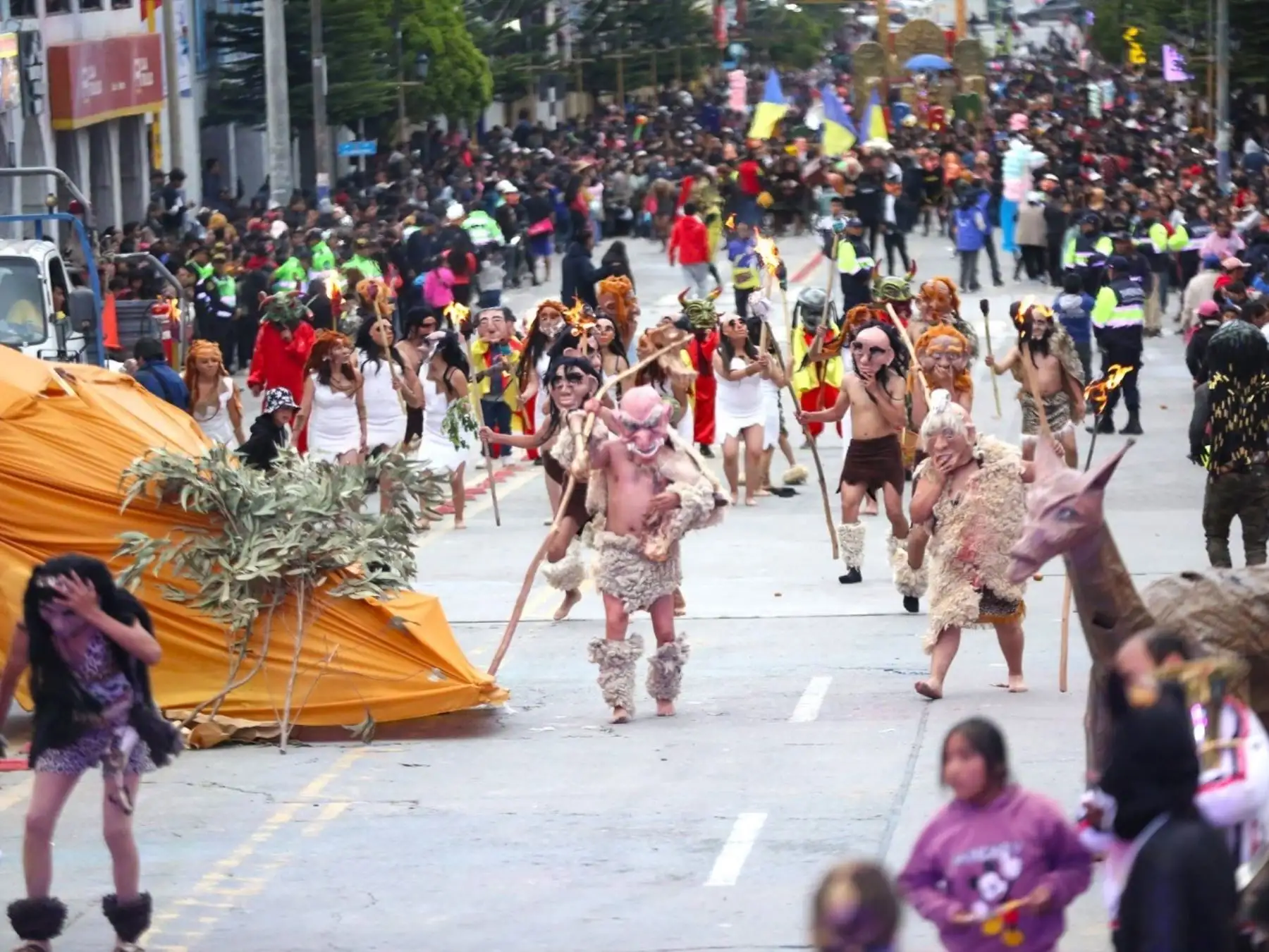 Áncash se prepara para celebrar desde el 15 de febrero el Carnaval Huaracino 2025, una de las festividades más importantes de la región que se festeja en el primer trimestre del año. Foto: ANDINA/difusión.