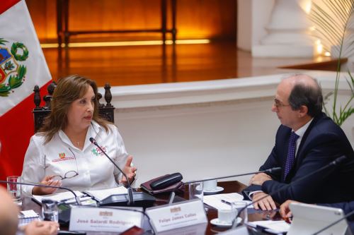 La presidenta Dina Boluarte , anuncia la incorporación de gremios empresariales al Conasec