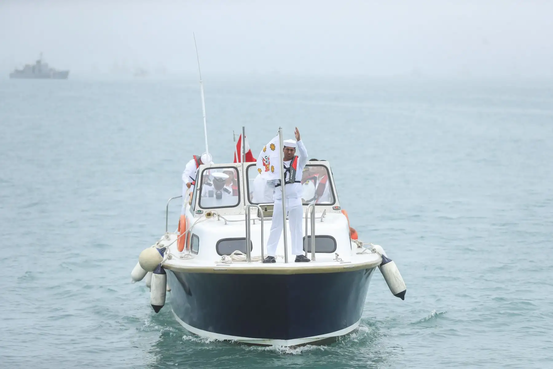 Presentación de los logros de la pesca industrial de anchoveta y cierre de la segunda temporada 2024.
Foto: ANDINA/ Prensa Presidencia