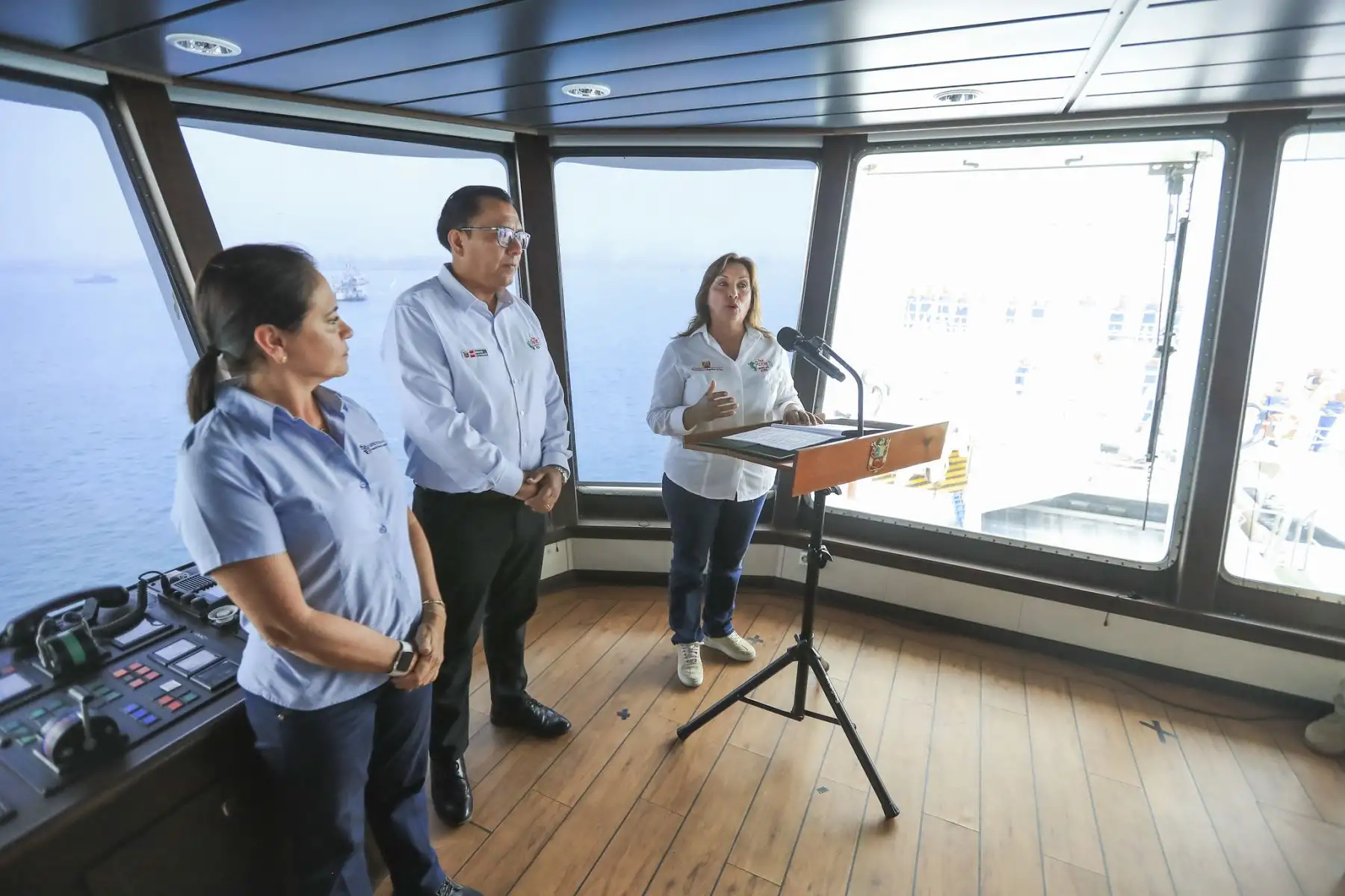 Presentación de los logros de la pesca industrial de anchoveta y cierre de la segunda temporada 2024.
Foto: ANDINA/ Prensa Presidencia