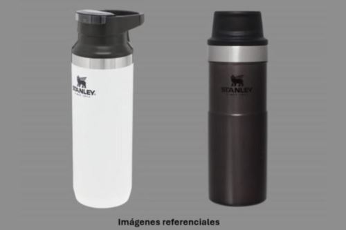 Indecopi advierte sobre el peligro del uso de vasos Stanley. Foto: Indecopi