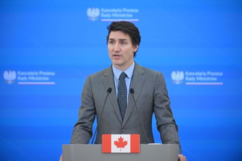 Primer ministro de Canadá, Justin Trudeau Foto: EFE