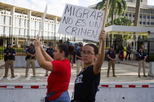 Los indocumentados se encuentran detenidos en espera de su expulsión o de una audiencia ante un juez de Inmigración. Foto: EFE