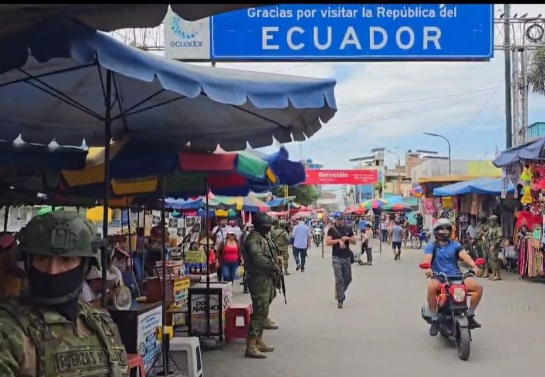 Gobierno ecuatoriano contempla la posibilidad de convocar a fuerzas foráneas para luchar contra el crimen. Foto: ANDINA/Difusión