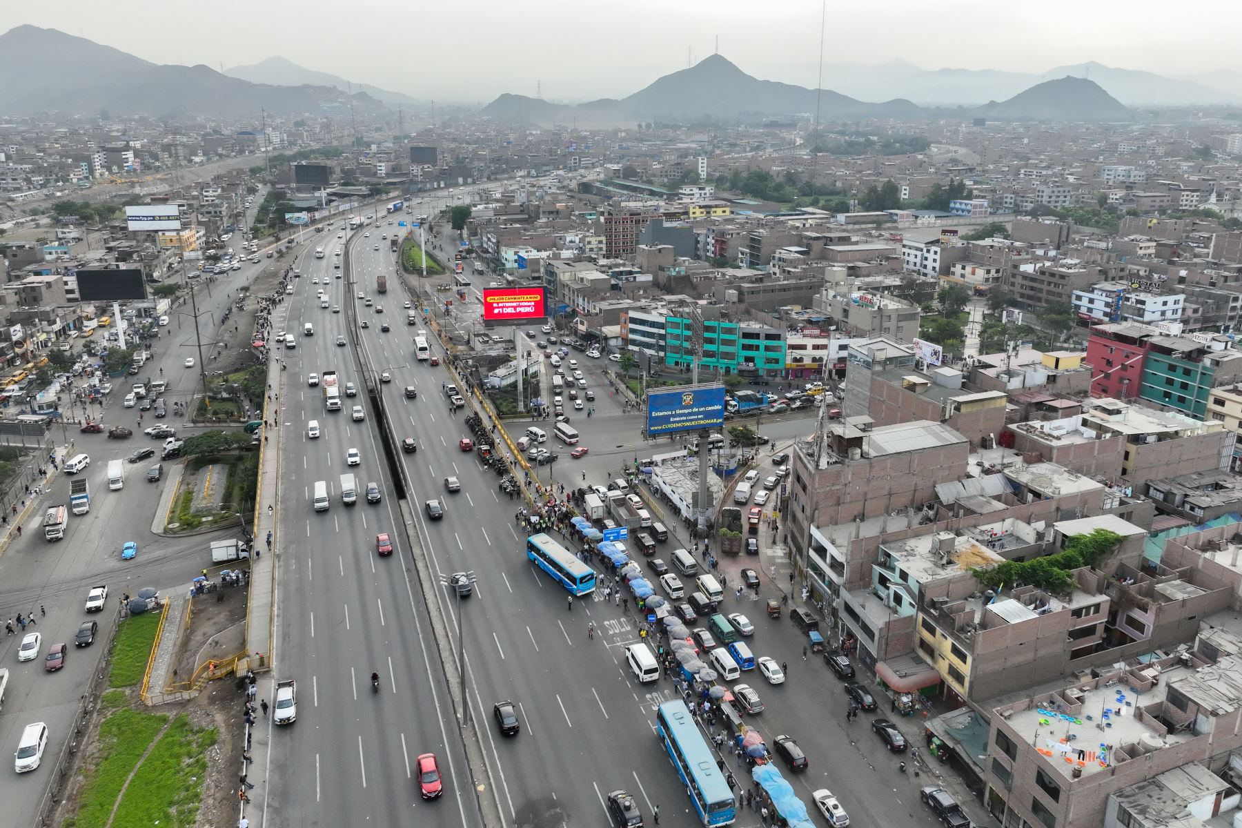 ATU destaca que la operatividad del transporte en Lima se mantiene sin necesidad de más buses. Foto: ANDINA/Juan Carlos Guzmán Negrini