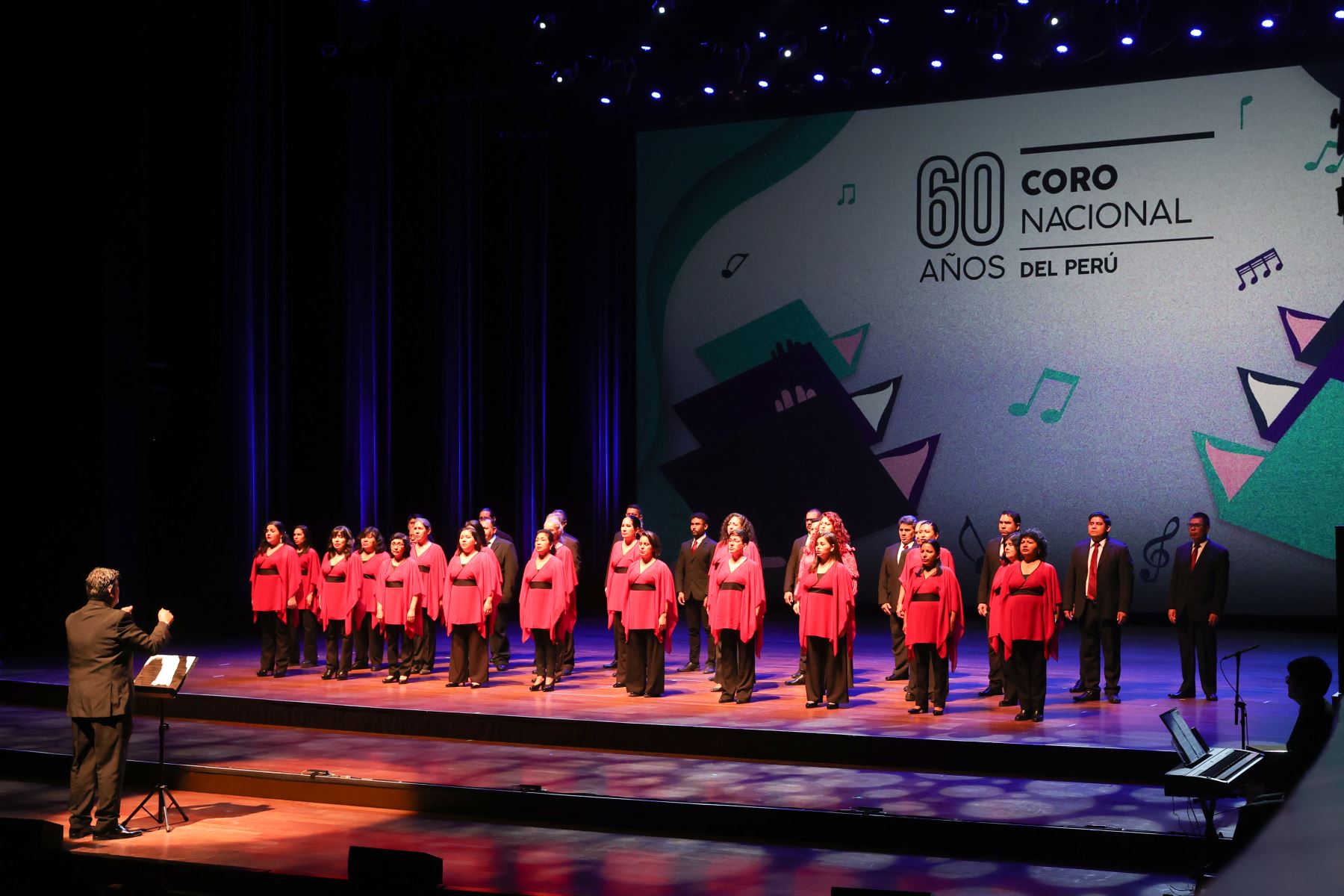 El Coro Nacional se presentará como parte de la programación de los eventos artísticos y culturales del Gran Teatro Nacional. Foto: ANDINA/Melina Mejía