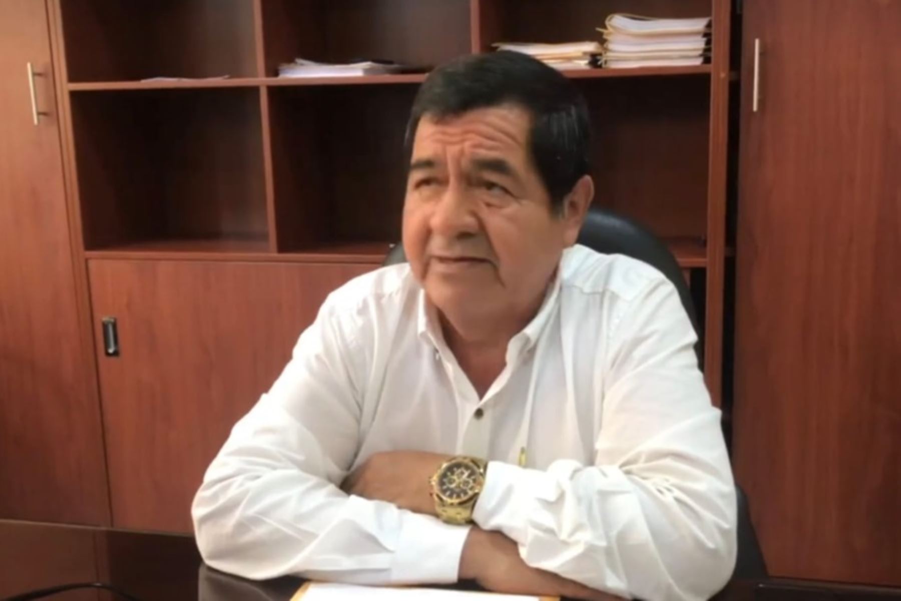 Exrector de la Universidad Nacional de Piura (UNP), Santos Montaño Roalcaba.