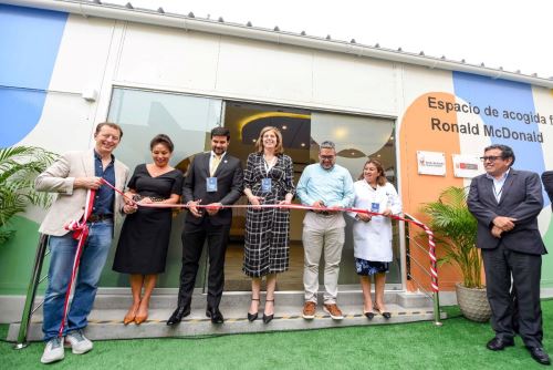 Instituto Nacional de Salud del Niño San Borja en alianza con la Asociación Casa Ronald McDonald de Perú inauguró la primera Casa Hospitalaria del país dentro de un hospital. Foto: ANDINA/Difusión