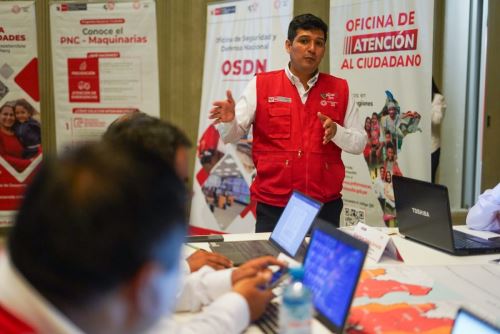 El Ministerio de Vivienda, Construcción y Saneamiento (MVCS), capacitó a sus equipos técnicos para atender de forma efectiva las emergencias por desastres naturales. Foto: Cortesía.