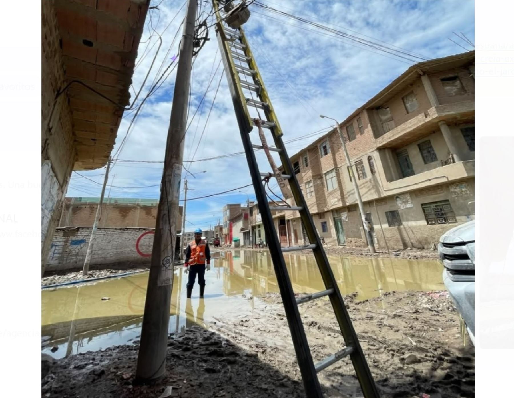 Lluvias de ligera intensidad sorprendieron a pobladores de varios distritos de la región Lambayeque.