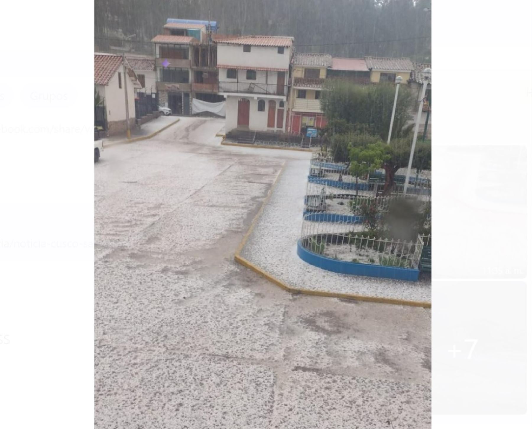 Una fuerte granizada afectó a varias comunidades ubicadas en las zonas altas de las provincias de Paruro y Chumbivilcas, en la región Cusco.