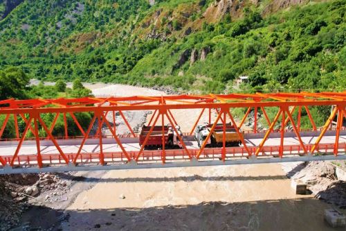 Sima Perú finaliza construcción de puente ‘Ccanchi’ que contribuirá al desarrollo de Ayacucho y Apurímac