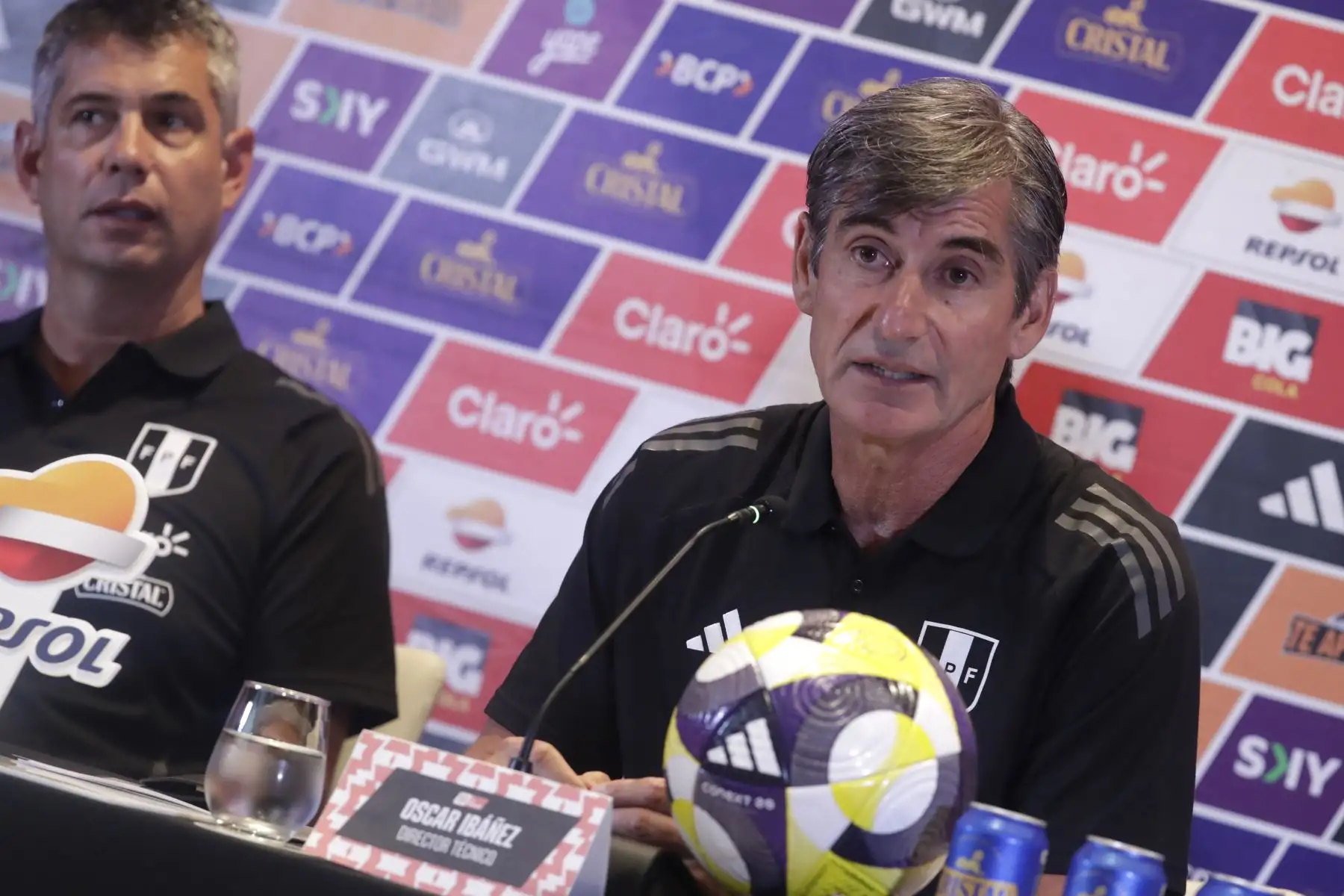 Óscar Ibáñez fue presentado este martes como técnico de la selección peruana. Foto: ANDINA/Eddy Ramos