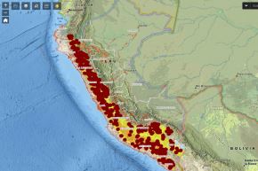 Áncash, Arequipa, Cajamarca, Cusco y Lima destacan por su alto número de zonas críticas, principalmente, por su geografía montañosa y la saturación de sus suelos, indicó Ingemmet.