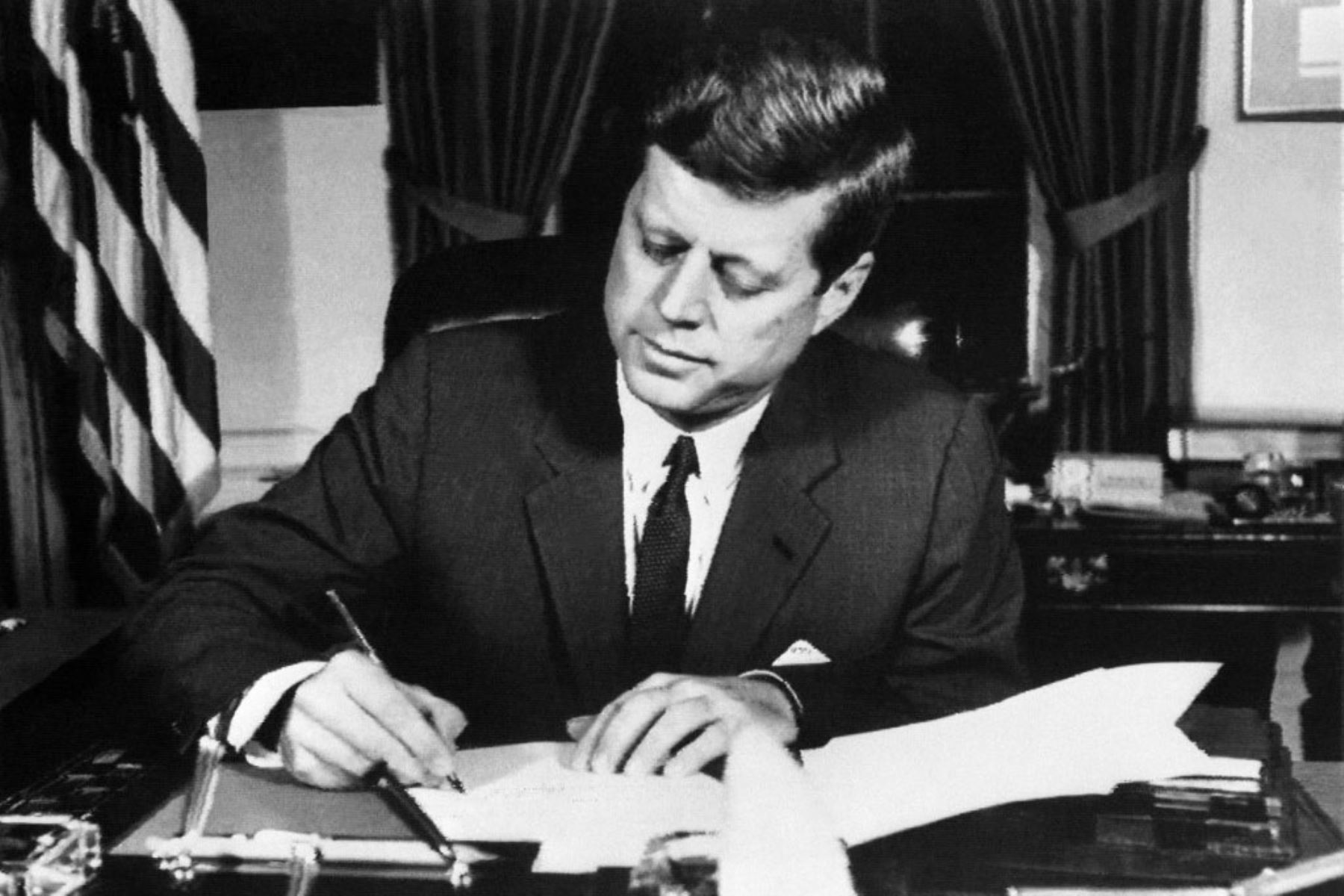 Jhon F. Kennedy gobernó Estados Unidos del 20 de enero de 1961 al 22 de noviembre de 1963. Ese día fue asesinado. Foto: AFP