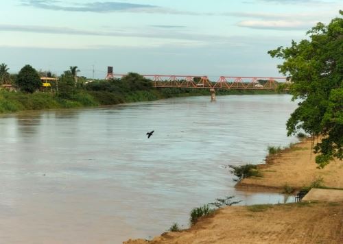 El río Tumbes alcanzó un caudal de 1,140 metros cúbicos por segundo y eso motivó que se declare en alerta a la ciudad ante el peligro de desborde. Autoridades de Defensa Civil de Tumbes han adoptado medidas ante posibles emergencias. ANDINA/Difusión