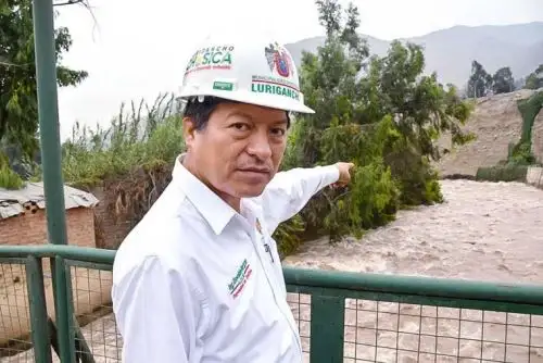 El alcalde del distrito de Lurigancho-Chosica, Oswaldo Vargas. Foto: ANDINA