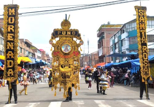 Con una gran celebración culminó la Festividad de la Virgen de la Candelaria de Puno y se premió a los ganadores del tradicional concurso de danzas con trajes de luces. Foto: Alberto Alejo