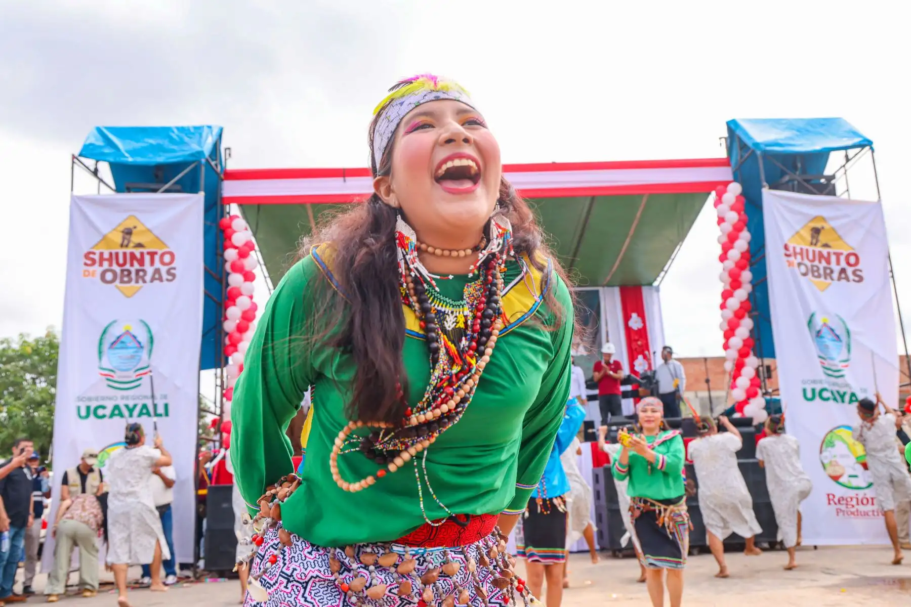 Inauguración de la carretera departamental Neshuya – Curimaná, obra que mejorará la calidad de vida de más de 20 000 habitantes.