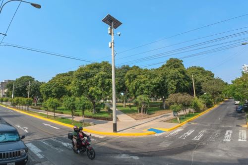 La Victoria instaló 26 cámaras nuevas para enfrentar la inseguridad ciudadana. Foto: ANDINA/Difusión.