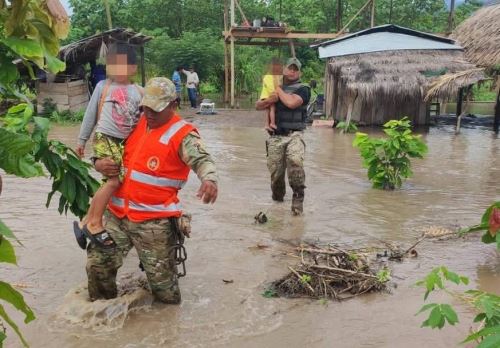 El Ejército del Perú intensifica despliegue de brigadas en cinco regiones del país, las más afectadas por las lluvias intensas. ANDINA/Difusión