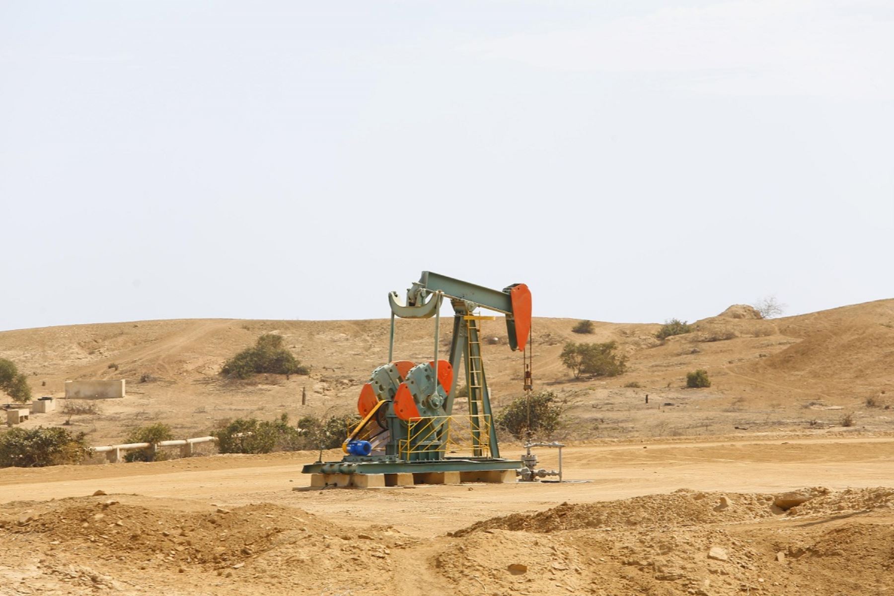 Lote I de hidrocarburos situado en Talara, región Piura, norte del Perú. Foto: Cortesía.