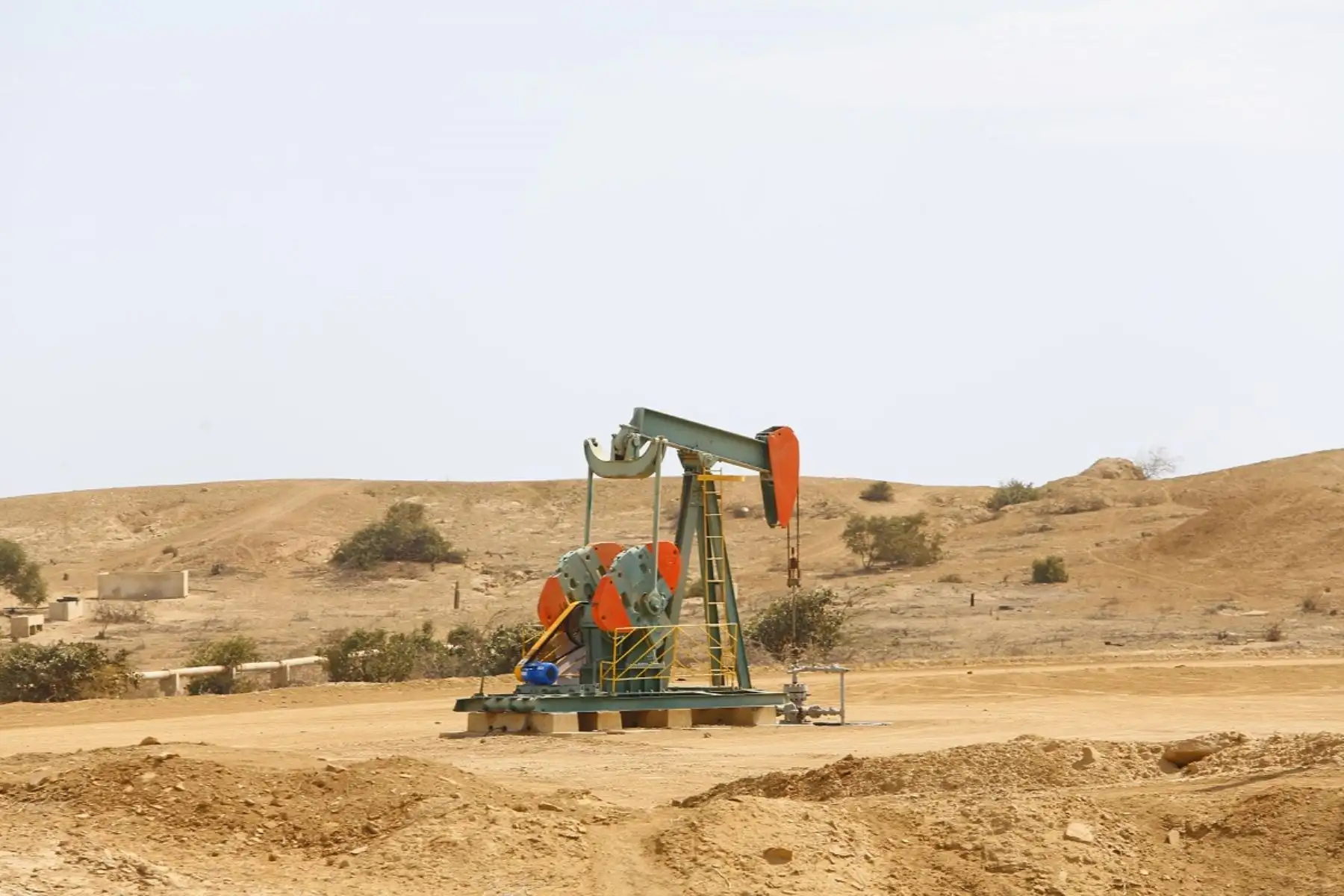 Lote I de hidrocarburos situado en Talara, región Piura, norte del Perú. Foto: Cortesía.