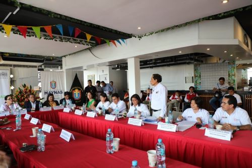 El Ministerio de Energía y Minas (Minem) presenta acciones y compromisos para el desarrollo de la Amazonía en mesa de trabajo por el "Día de la Amazonía Peruana". Foto: Cortesía.