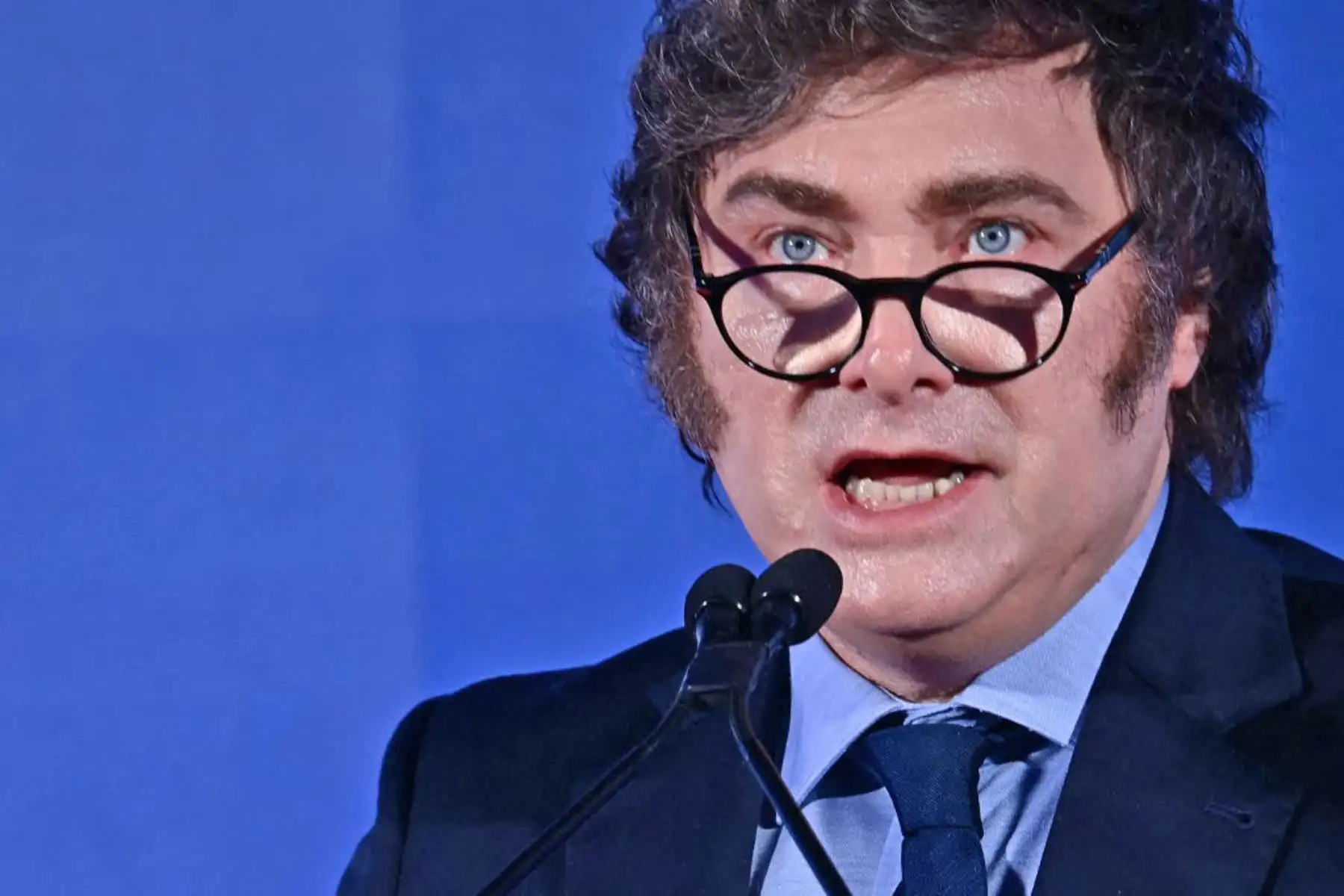 Javier Milei llegó a la Presidencia a finales de 2023. Foto: AFP