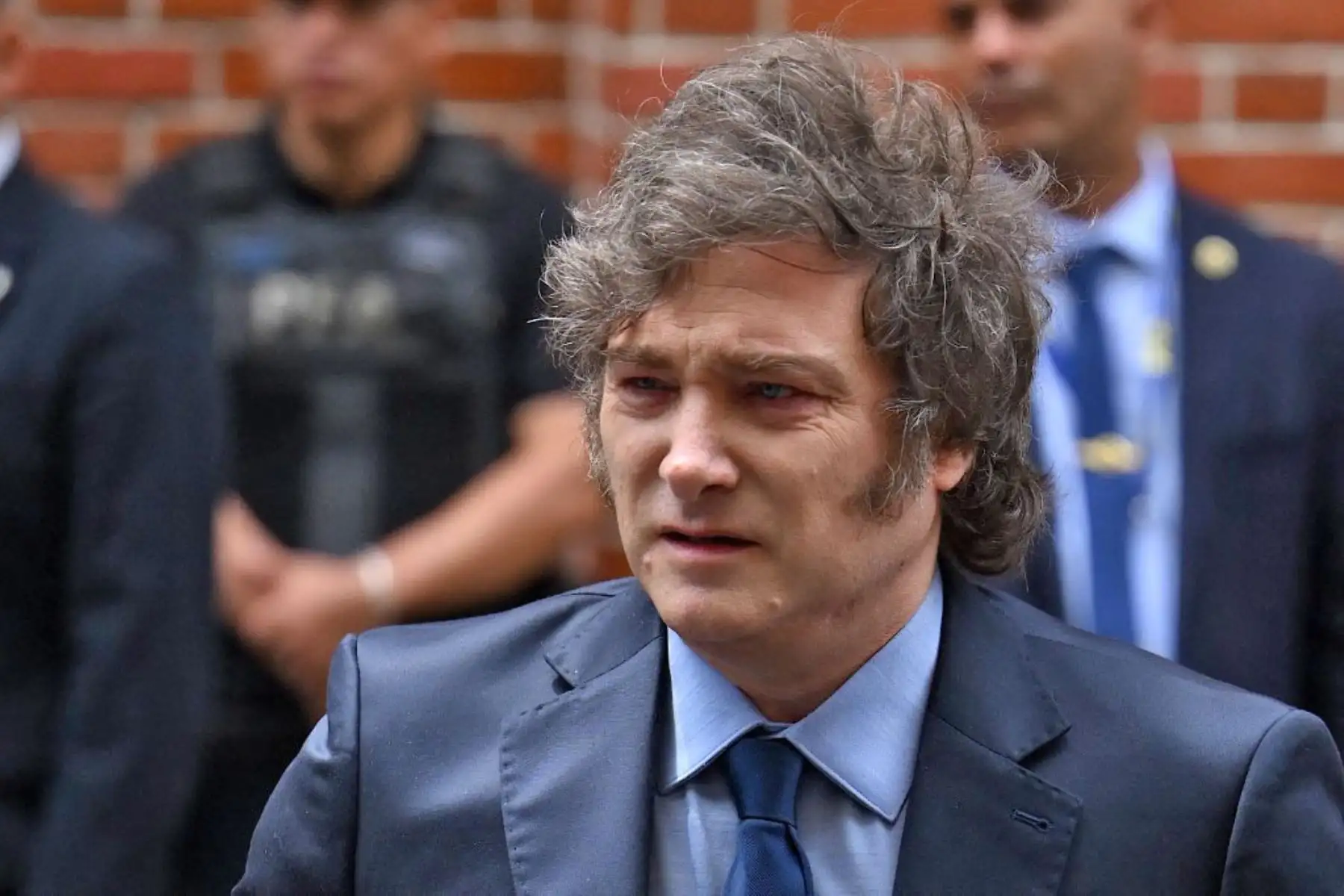 Presidente de Argentina, Javier Milei. Foto: AFP