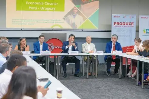 Perú y Uruguay colaboran para impulsar la economía circular en sector empresarial. Cortesía Produce