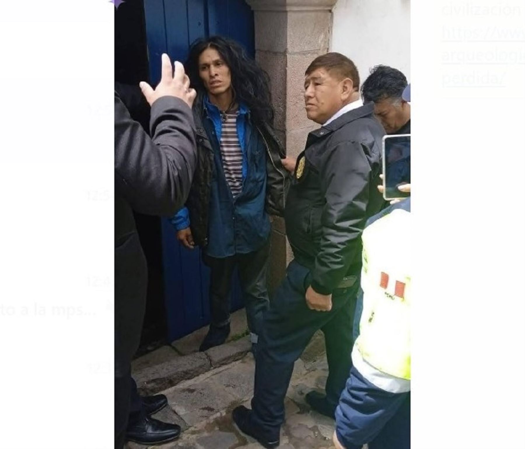 En tiempo récord la Policía de Cusco capturó al presunto autor del atentado contra la emblemática piedra de 12 ángulos, que forma parte del patrimonio cultural de la ciudad imperial.