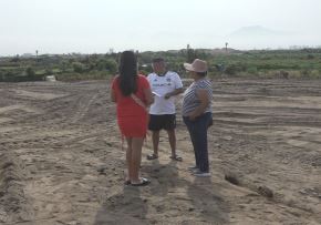 Agricultores de la zona denunciaron que desconocidos atentaron contra la zona intangible del complejo arqueológico Chan Chan, ubicado en la provincia de Trujillo, Los sujetos utilizaron maquinaria pesada para perpetrar el atentado. Foto cortesía: Jabin González/ Soltv