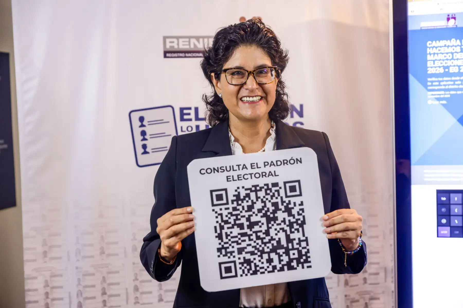 Participa activamente en las elecciones 2026 revisando y actualizando tus datos, y contribuye a un padrón electoral real y confiable. Foto: ANDINA/Luis Iparraguirre
