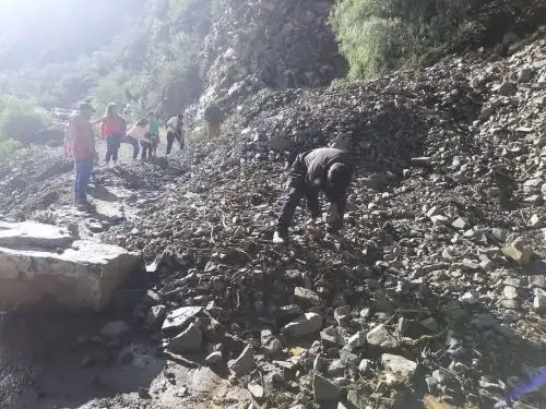 En las primeras semanas del 2025 la región Áncash soportó 38 huaicos causados por las lluvias intensas que se registran en dicho departamento. Foto: ANDINA/difusión.