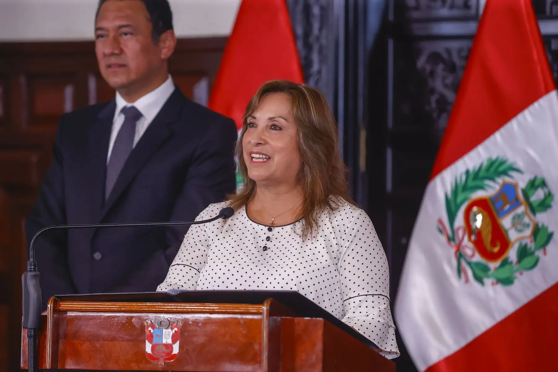 Firma del convenio para la transferencia del Proyecto de irrigación de la margen derecha del río Tumbes 376. Foto: ANDINA/Prensa Presidencia
