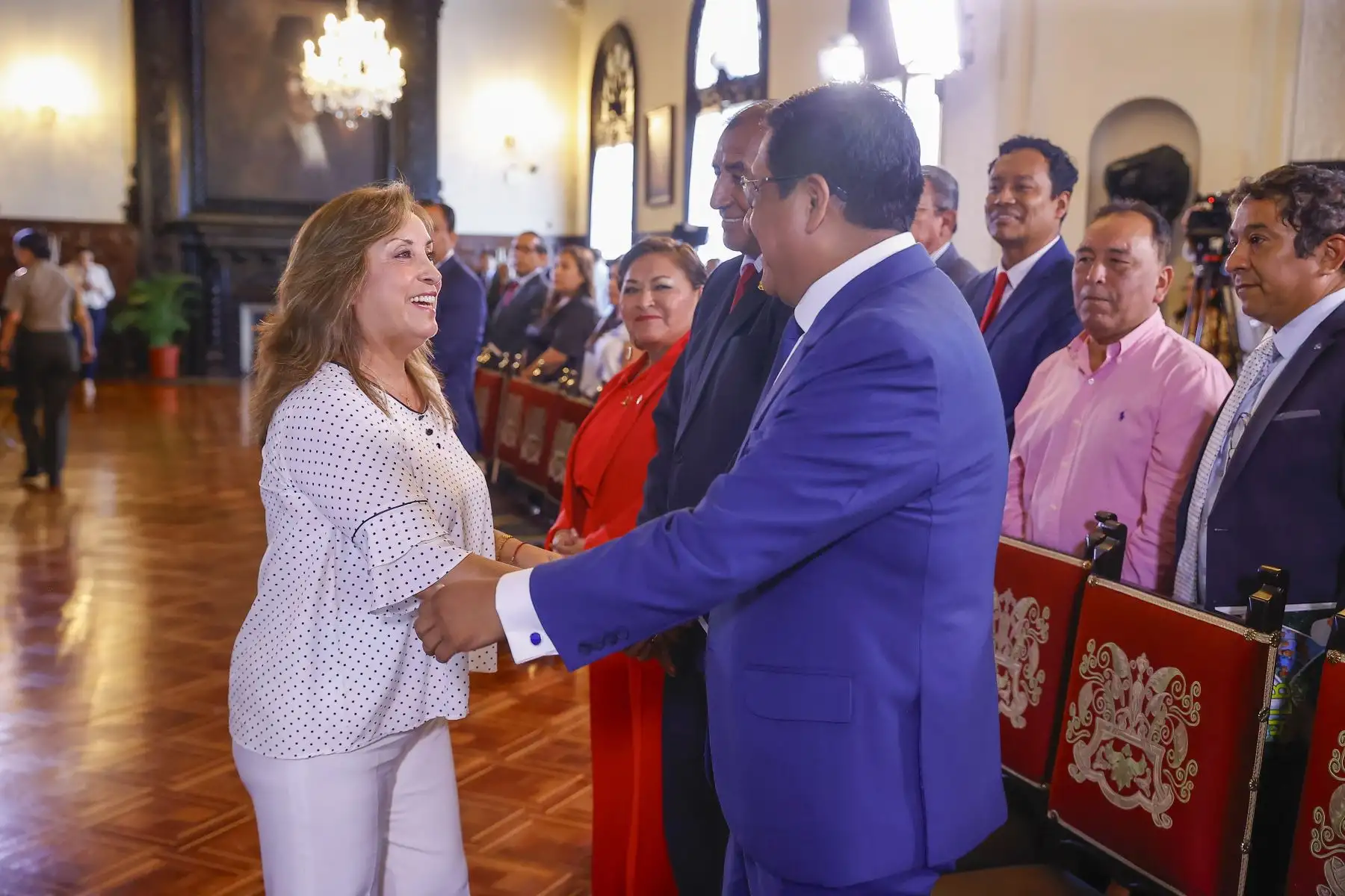 Firma del convenio para la transferencia del Proyecto de irrigación de la margen derecha del río Tumbes 376. Foto: ANDINA/Prensa Presidencia