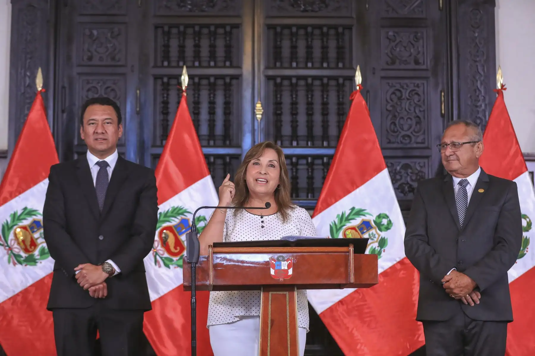 Firma del convenio para la transferencia del Proyecto de irrigación de la margen derecha del río Tumbes 376. Foto: ANDINA/Prensa Presidencia