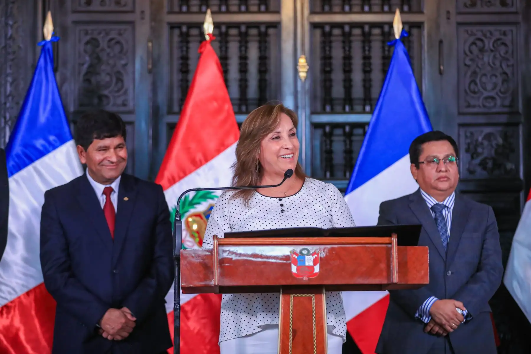 Suscripción de la adenda al contrato de Estado a Estado para la gestión del proyecto del Hospital Goyeneche, de Arequipa. Foto: ANDINA/Prensa Presidencia
