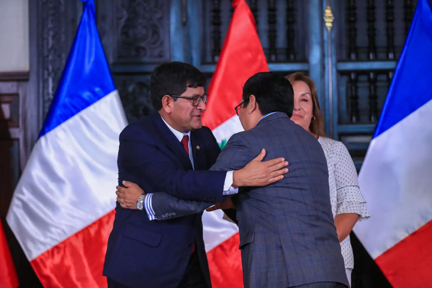 Suscripción de la adenda al contrato de Estado a Estado para la gestión del proyecto del Hospital Goyeneche, de Arequipa. Foto: ANDINA/Prensa Presidencia