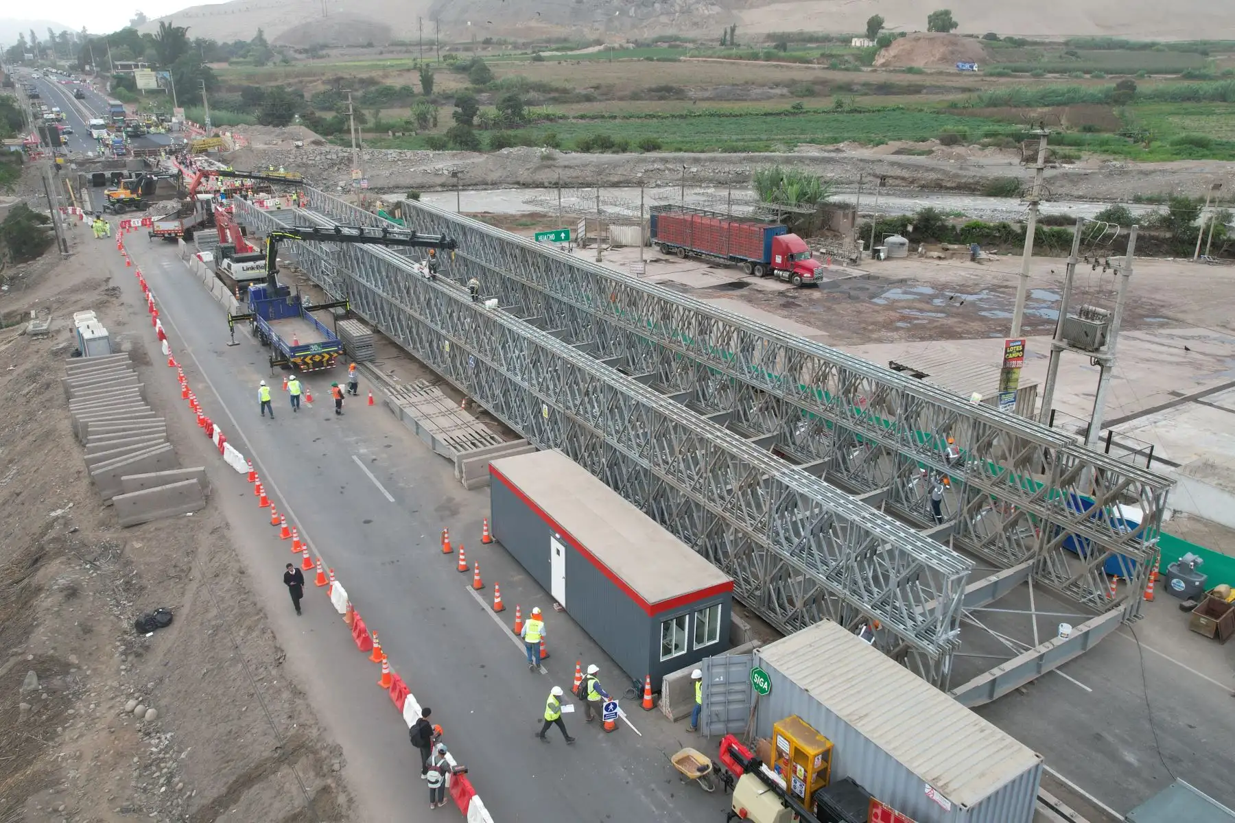 Norvial reafirma su compromiso con la seguridad vial y la pronta recuperación de la transitabilidad en la zona, así como con la continuación de los trabajos, en estrecha coordinación con las autoridades. ANDINA/Difusión